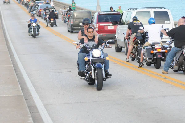 Biker Während Der Jährlichen Bike Week Daytona Beach Florida März — Stockfoto