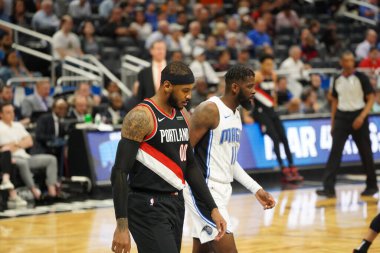 Orlando Magic 2 Mart 2020 tarihinde Orlando Florida 'daki Amway Center' da Portland Trailblazers 'a ev sahipliği yaptı.. 