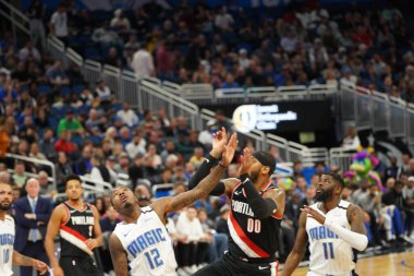 Orlando Magic 2 Mart 2020 tarihinde Orlando Florida 'daki Amway Center' da Portland Trailblazers 'a ev sahipliği yaptı.. 