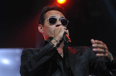 Latin şarkıcı Marc Anthony 5 Ekim 2014 'te Orlando Florida' daki Amway Center 'da konser verdi..