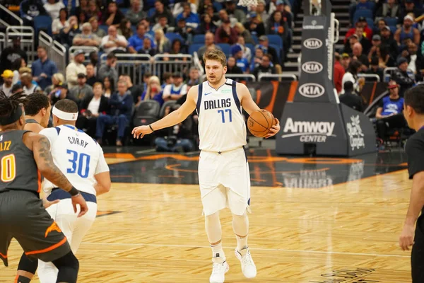 Orlando Magic Hospeda Dallas Mavericks Amway Center Orlando Florida Sexta — Fotografia de Stock