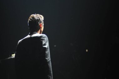 Latin şarkıcı Marc Anthony 5 Ekim 2014 'te Orlando Florida' daki Amway Center 'da konser verdi.