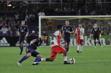 Orlando City 27 Eylül 2017 'de Orlando City Stadyumu' nda New England Devrimi 'ne ev sahipliği yaptı.. 