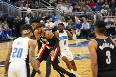 Orlando Magic 2 Mart 2020 tarihinde Orlando Florida 'daki Amway Center' da Portland Trailblazers 'a ev sahipliği yaptı..  