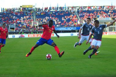 Kosta Rika, Copa America Centenario sırasında Paraguay ile Orlando Florida 'daki Dünya Kampı Stadyumu' nda karşılaştı.. 