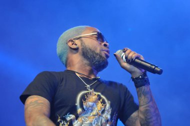 R & B Şarkıcıları Keith Sweat, Jagged Edge, Dru Hill ve Sisqo 15 Kasım 2014 'te Orlando Florida' daki CFE Arena 'da sahne aldılar.. 