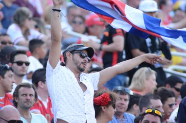 Kosta Rika, Copa America Centenario sırasında Paraguay ile Orlando Florida 'daki Dünya Kampı Stadyumu' nda karşılaştı..  