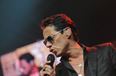 Latin şarkıcı Marc Anthony 5 Ekim 2014 'te Orlando Florida' daki Amway Center 'da konser verdi.