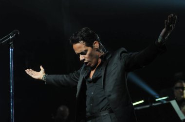Latin şarkıcı Marc Anthony 5 Ekim 2014 'te Orlando Florida' daki Amway Center 'da konser verdi.