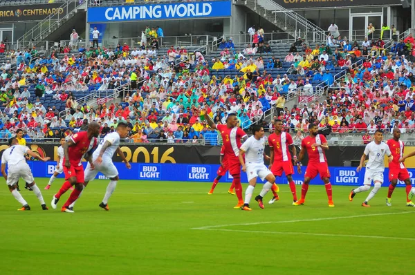 Bolivie Affronte Panama Lors Copa American Centenario Orlando Floride Camping — Photo