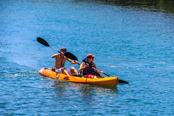 Beautiful Mahogany Bay Honduras May 2014 — Stock Photo, Image