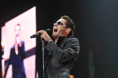 Latin şarkıcı Marc Anthony 5 Ekim 2014 'te Orlando Florida' daki Amway Center 'da konser verdi.