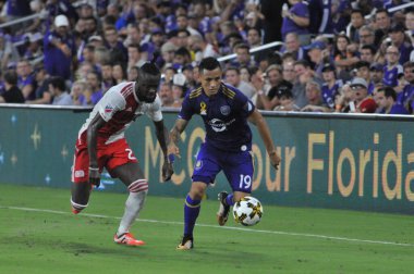 Orlando City 27 Eylül 2017 'de Orlando City Stadyumu' nda New England Devrimi 'ne ev sahipliği yaptı..