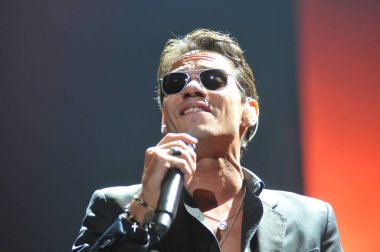 Latin şarkıcı Marc Anthony 5 Ekim 2014 'te Orlando Florida' daki Amway Center 'da konser verdi.