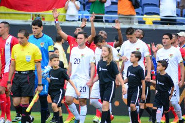 Bolivya, Orlando Florida 'daki Copa American Centenario' da Dünya Kampı Stadyumu 'nda Panama ile karşılaştı..  