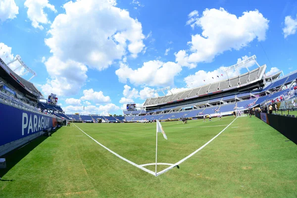 Kostaryka Twarz Paragwaj Podczas Copa America Centenario Camping World Stadium — Zdjęcie stockowe