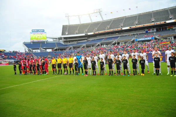 Bolivia Möter Panama Copa American Centenario Orlando Florida Camping World — Stockfoto