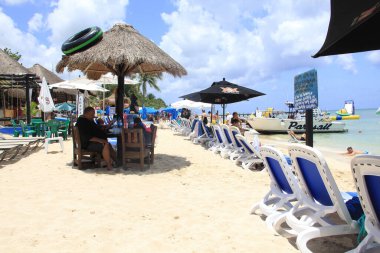 Güzel Puerta Maya Meksika 26 Mayıs 2014.  