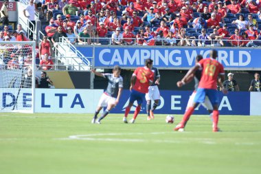 Kosta Rika, Copa America Centenario sırasında Paraguay ile Orlando Florida 'daki Dünya Kampı Stadyumu' nda karşılaştı..  