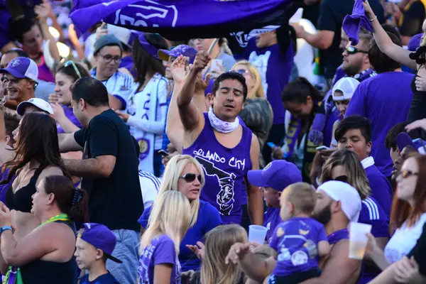 Orlando City Host United Camping World Stadium Orlando Florida October — Stock Photo, Image