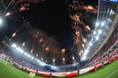 Dünya Kupası eleme maçı Orlando City Stadyumu 'nda. ABD Panama 'ya karşı 6 Ekim 2017' de Orlando, Florida 'da.  