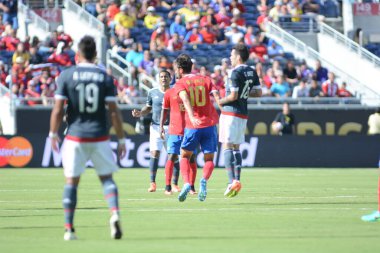 Kosta Rika, Copa America Centenario sırasında Paraguay ile Orlando Florida 'daki Dünya Kampı Stadyumu' nda karşılaştı.. 