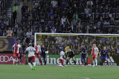Orlando City 27 Eylül 2017 'de Orlando City Stadyumu' nda New England Devrimi 'ne ev sahipliği yaptı..