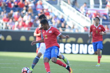 Kosta Rika, Copa America Centenario sırasında Paraguay ile Orlando Florida 'daki Dünya Kampı Stadyumu' nda karşılaştı..  