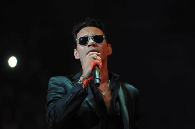 Latin şarkıcı Marc Anthony 5 Ekim 2014 'te Orlando Florida' daki Amway Center 'da konser verdi.