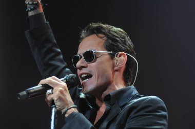 Latin şarkıcı Marc Anthony 5 Ekim 2014 'te Orlando Florida' daki Amway Center 'da konser verdi.