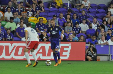 Orlando City 27 Eylül 2017 'de Orlando City Stadyumu' nda New England Devrimi 'ne ev sahipliği yaptı..