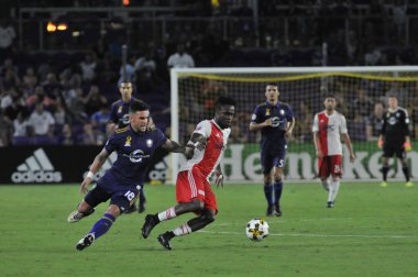 Orlando City 27 Eylül 2017 'de Orlando City Stadyumu' nda New England Devrimi 'ne ev sahipliği yaptı..