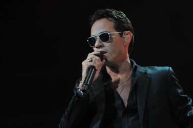 Latin şarkıcı Marc Anthony 5 Ekim 2014 'te Orlando Florida' daki Amway Center 'da konser verdi.