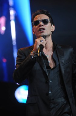 Latin şarkıcı Marc Anthony 5 Ekim 2014 'te Orlando Florida' daki Amway Center 'da konser verdi.