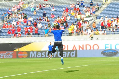 Kosta Rika, Copa America Centenario sırasında Paraguay ile Orlando Florida 'daki Dünya Kampı Stadyumu' nda karşılaştı.. 