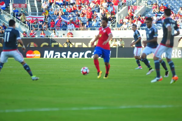 Costa Rica Affronte Paraguay Lors Centenario Copa America Camping World — Photo