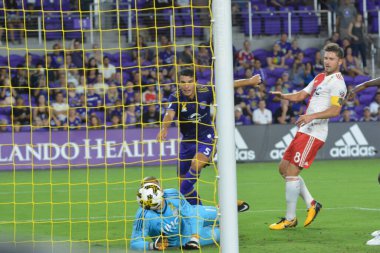 Orlando City 27 Eylül 2017 'de Orlando City Stadyumu' nda New England Devrimi 'ne ev sahipliği yaptı..