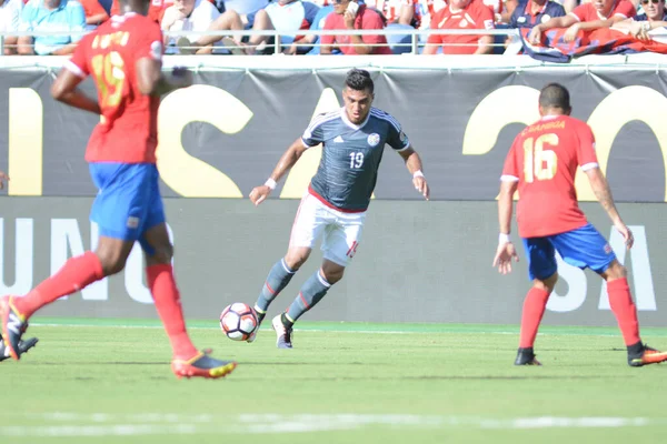 Costa Rica Affronta Paraguay Durante Centenario Della Copa America Camping — Foto Stock