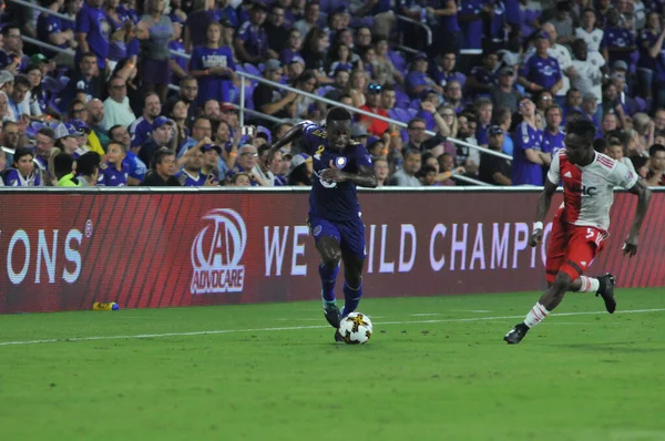 Orlando City Acoge Revolución Nueva Inglaterra Orlando City Stadium Orlando —  Fotos de Stock