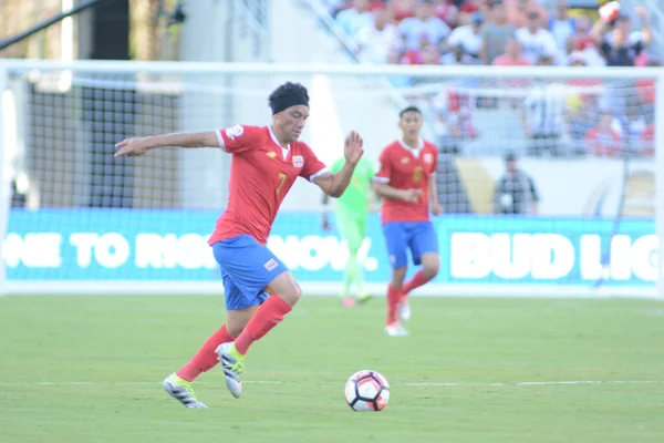 Costa Rica Affronta Paraguay Durante Centenario Della Copa America Camping — Foto Stock