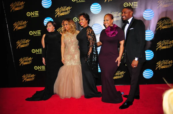 Alfombra Roja Durante Los Premios Estelares Anuales Orleans Arena Las — Foto de Stock