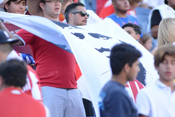 Costa Rica Affronta Paraguay Durante Centenario Della Copa America Camping — Foto Stock
