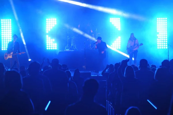 2014 Christian Rock Bands Audio Adrenaline Kutless Performed Osceola Performing — 스톡 사진