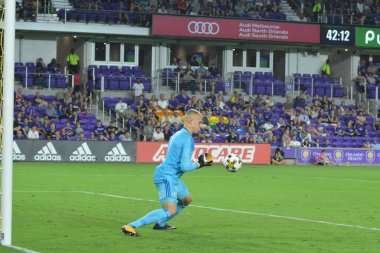 Orlando City 27 Eylül 2017 'de Orlando City Stadyumu' nda New England Devrimi 'ne ev sahipliği yaptı..