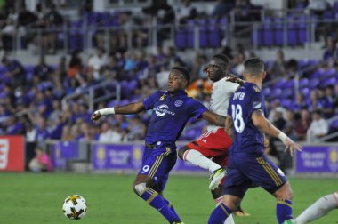 Orlando City 27 Eylül 2017 'de Orlando City Stadyumu' nda New England Devrimi 'ne ev sahipliği yaptı..