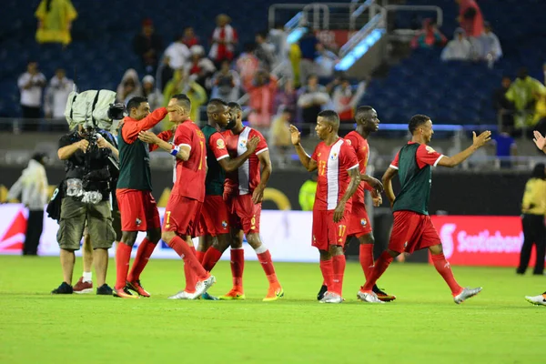 Bolivia Enfrenta Panamá Durante Copa American Centenario Orlando Florida Camping — Foto de Stock