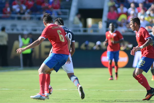 Costa Rica Tegenover Paraguay Tijdens Het Copa America Centenario Het — Stockfoto
