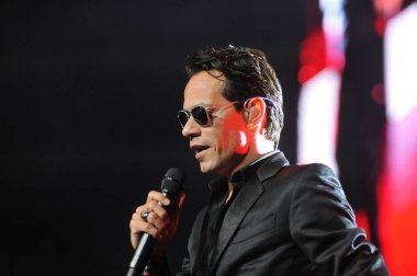 Latin şarkıcı Marc Anthony 5 Ekim 2014 'te Orlando Florida' daki Amway Center 'da konser verdi.