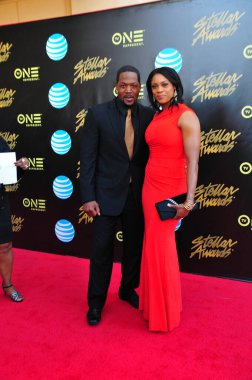 20 Şubat 2016 'da Las Vegas' taki Orleans Arena 'da düzenlenen 31. Yıldız Ödülleri sırasında kırmızı halı..