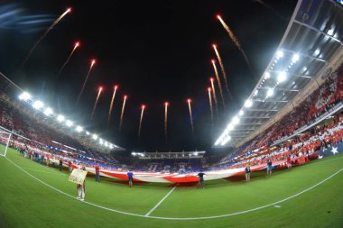 Dünya Kupası eleme maçı Orlando City Stadyumu 'nda. ABD Panama 'ya karşı 6 Ekim 2017' de Orlando, Florida 'da.  
